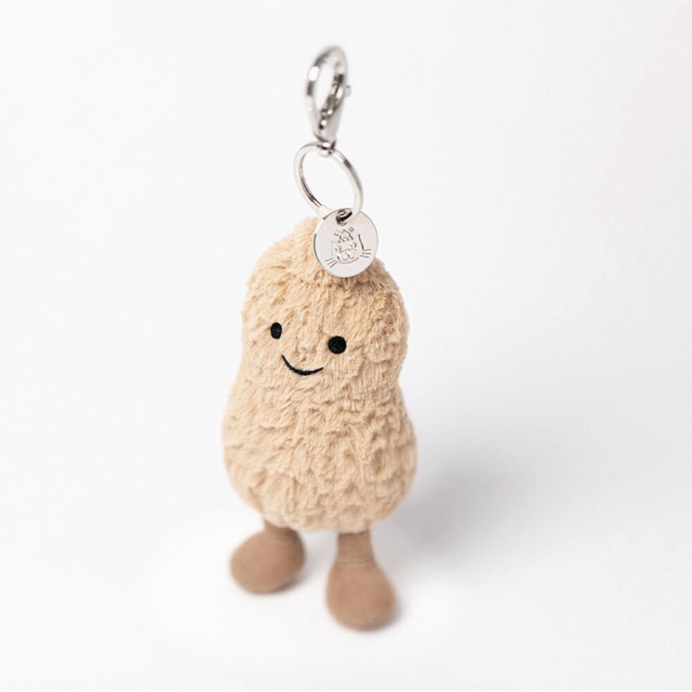 Jellycat Amuseables Peanut Bag Charm, NWT - Picture 8 of 10